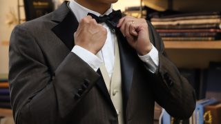 Brown Tuxedo-Wedding