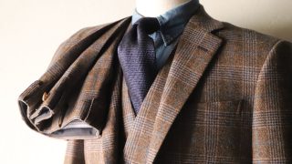 Canonico-Brown Flannel Suit