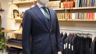 WILLIAM LAYCOCK-Navy Suit