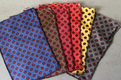 オーダーネクタイ　生地見本